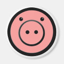 Recherche de porc rose magnets Kawaii