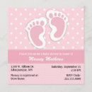 Search for pink polka dot baby shower invitations Pattern