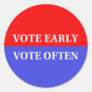 Search for your vote counts stickers President