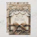 Search for rustic burlap wedding invitations Elegant