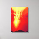 Search for red sunset canvas prints Sky