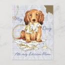 Recherche de chien de weiner cartes postales Doxie