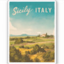 Recherche de de la sicile autocollants Méditerranéen