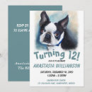 Recherche de boston terrier invitations 12 ans
