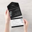Search for black white and silver wedding invitations Contemporary