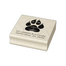 Search for paw print rubber stamps Create your own