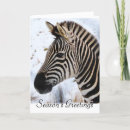 Search for wild animal christmas cards White