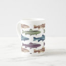 Recherche de poissons de truite tasses Pêcheurs