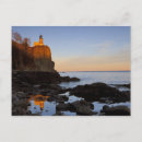 Search for split rock lighthouse postcards North shore