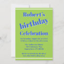 Search for lime green invitations Typography