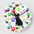 Recherche de chats colorés horloges Pour tous
