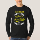 Recherche de papa électricien tshirts Nuit