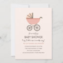 Search for pram baby girl shower invitations Stroller