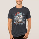 Search for christmas owl tshirts Cute