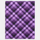 Search for purple plaid blankets Elegant
