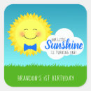Search for sunshine yellow stickers First birthday