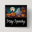 Search for funny halloween buttons Quote