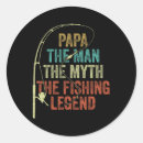 Search for fishing legend stickers Vintage