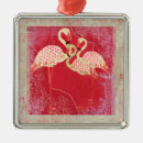 Search for pink flamingos ornaments Vintage
