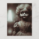 Search for creepy doll postcards Horror