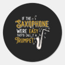 Search for jazz band stickers Saxophone