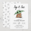 Recherche de chargement de bébé invitations Star wars