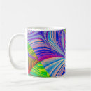Recherche de de fractale mugs bouteilles Coloré