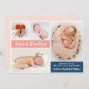 Search for coral and navy invitations Simple
