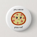 Recherche de pizza drôle badges Citation