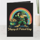 Search for funny leprechaun cards Patricks
