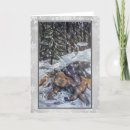Search for original art christmas cards Winter