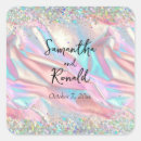 Search for shiny wedding stickers Chic