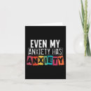 Search for funny mental health cards Anxiety