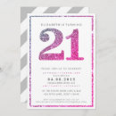 Search for vintage 21st birthday invitations Stylish