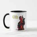 Search for funny comic book art mugs Pointing