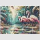 Recherche de flamingo tissue papier Découpage