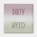 Search for clean dirty dishwasher magnets Design
