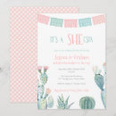 Search for little senorita invitations Cactus
