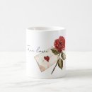 Search for red heart love mugs Rose
