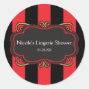 Search for red and black stripes stickers Elegant