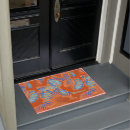 Search for blue and orange doormats Fun