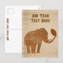 Search for elephant postcards Leaf