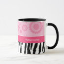 Search for cute zebra mugs Girly