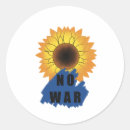 Search for stop war stickers Sunflower