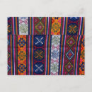 Search for weave pattern postcards Bumthang