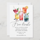 Search for funny cocktail party invitations Watercolor