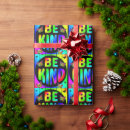 Search for kindness wrapping paper Rainbow