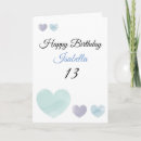 Search for daughter 13th birthday cards Granddaughter