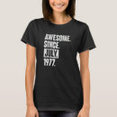 Recherche de de anniversaire 45 ans tshirts Juillet