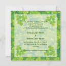 Search for st patricks day wedding invitations Shamrock